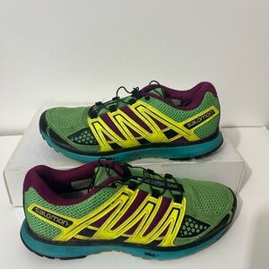 Salomon X Scream City Trail Cinch Running Hiking Sneakers Green
Womens Size 7.5